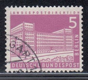 Germany 1957 Sc#9N121 Mi#141 Post management building of state Used (Berlin)