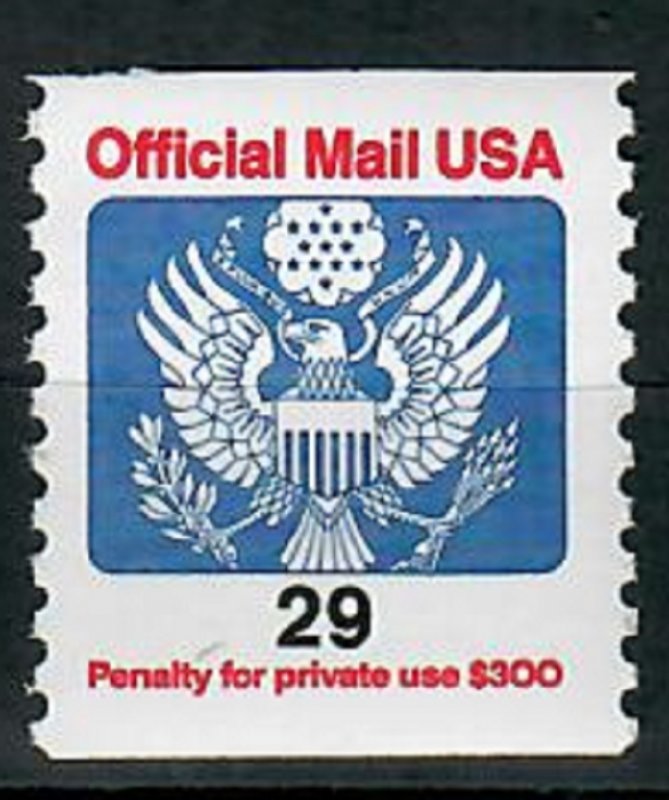 O145 29c Official Mail MNH Single