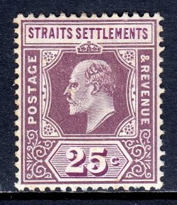 Straits Settlements - Scott #118 - MH - Perf toning, pencil/rev. - SCV $22