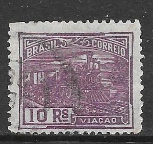 Brazil 218: 10r Railroads, used, F-VF