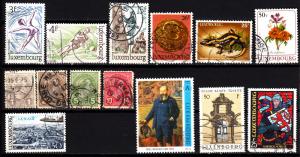 Luxembourg 14 different better used