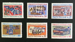 Italy #990-5 Allies Victory WW1 - MNH