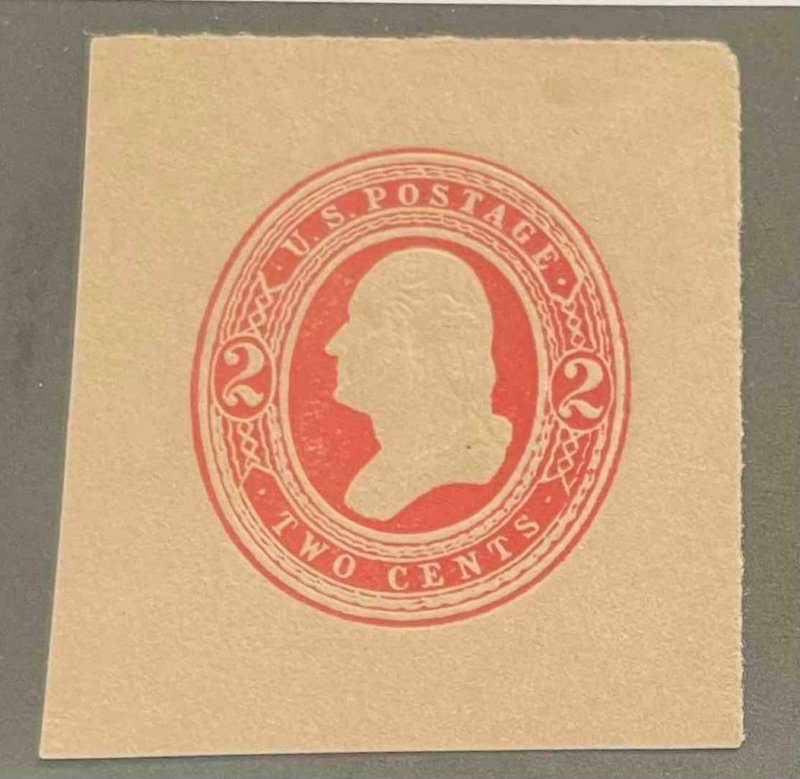 US Stamp #U239 Mint Cut Square Postal Stationery U239B137