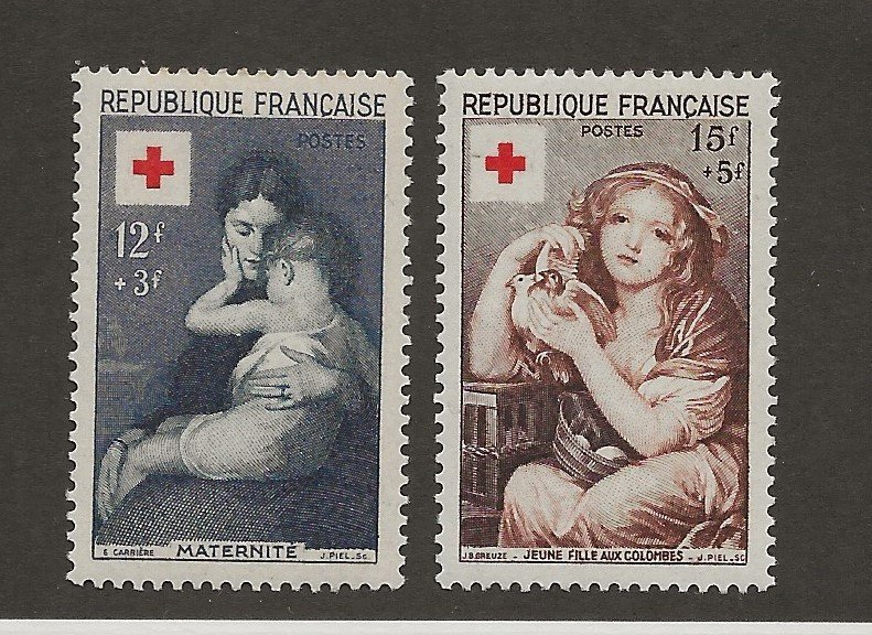 France B291-B292 Set. MH