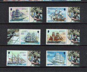 Jersey: 2013, Visiting Tall Ships, MNH set