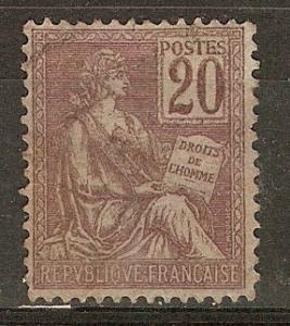 France 118 Y&T 113 Used F/VF 1900 SCV $9.00