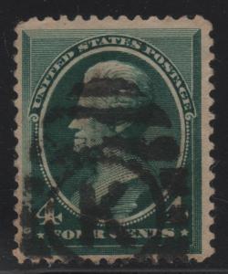 Scott 211 4c Jackson