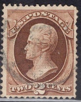 US Stamp Scott #135 Used H Grill SCV $75