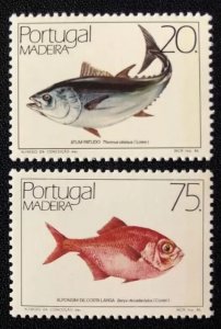 PORTUGAL WOOD 1986 Fish Marine Life MNH** Stamps 20965-