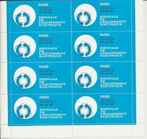 Usa France Cars Television Expo Cinderella Blocks Sheets MNH (Appx 250)KR828