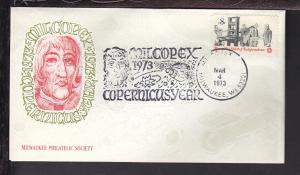 Milcopex 1973 Copernicus Cover BIN 