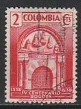 1938 Columbia - Sc 458 - used VF - 1 single - Entrance to Church of the Rosary