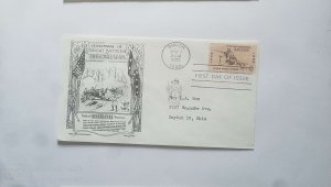 US, FDC  CENTENNIAL OF THE GREAT BATTLES OF THE CIVIL WAR  1962 SHILOH  TENN