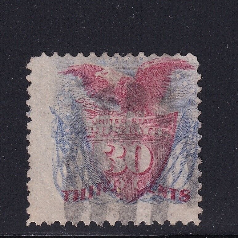 121 F-VF used neat cancel with nice color cv $ 375 ! see pic !