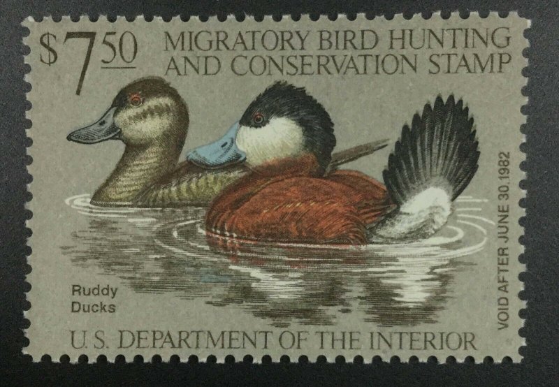 MOMEN: US STAMPS #RW48 DUCK MINT OG NH LOT #50173