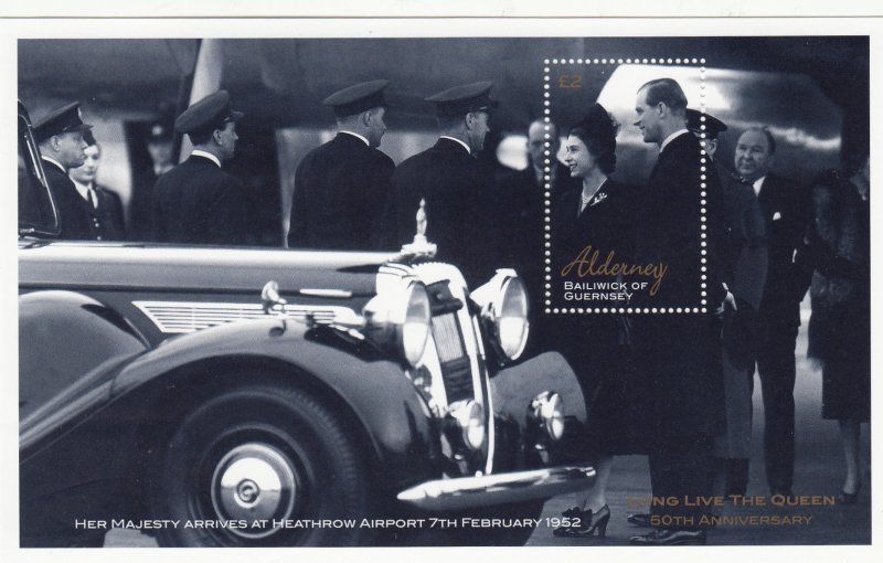 Alderney 2002 - Golden Jubilee  Miniature Sheet superb Unmounted mint NHM