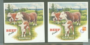 Norfolk Island #616-616A  Single (Complete Set)