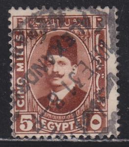 Egypt 135 King Fuad 1929