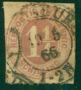 SCGLESWIG-HOLSTEIN GERMANY 1 USED (RL) 3849 CV $25.00 BIN $8.00