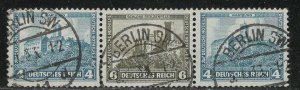 Germany Scott # B45 (2), B44, used, se-tenant, Mi # W44