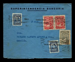 Colombia 1927 SCADTA Airmail Cover to Medellin (II) - L23541