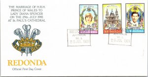 Antigua, Worldwide First Day Cover, Royalty