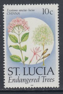 St Lucia 953 Flower MNH VF