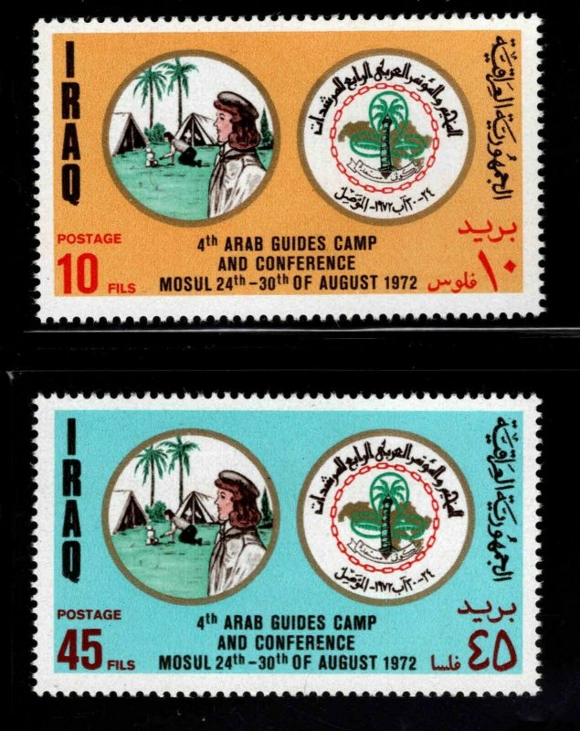 Iraq Scott 666-667 Mint Never Hinged MNH** Girl Guide set