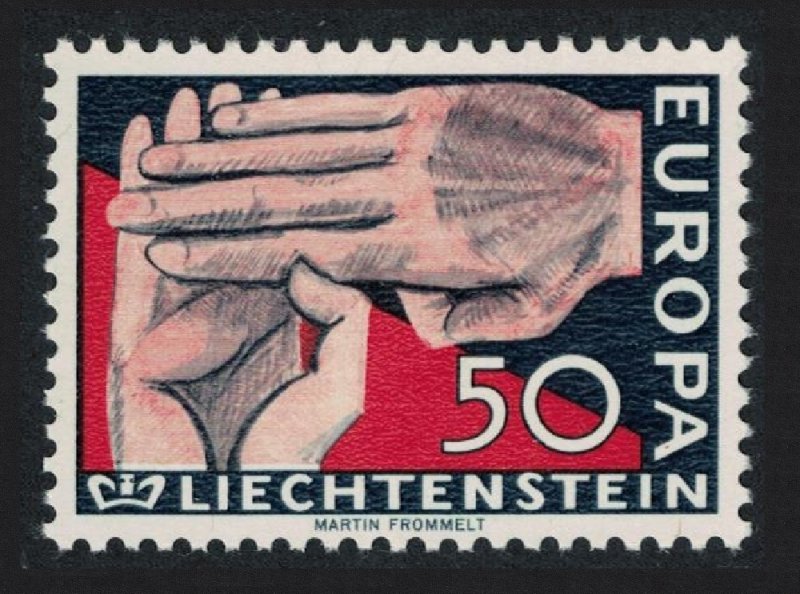 Liechtenstein Hands Europa CEPT 1962 MNH SC#370 SG#413