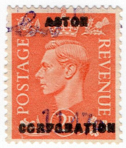 (I.B) George VI Commercial Overprint : Acton Corporation