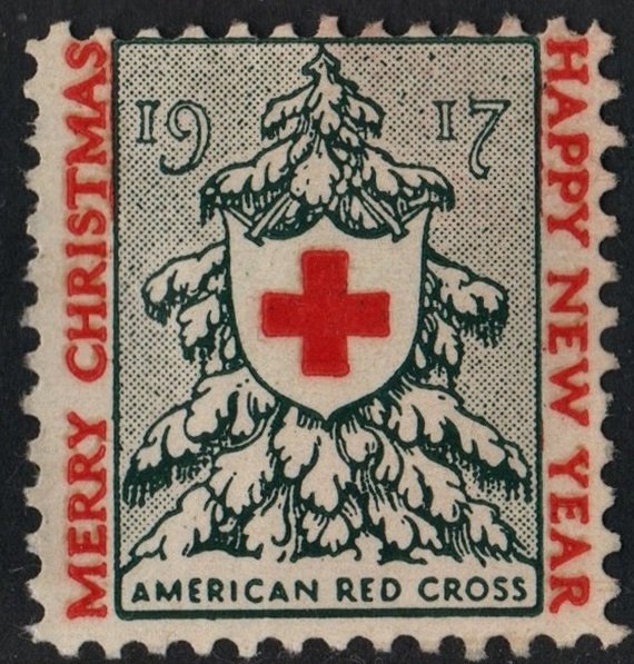 WX19 Christmas Seal (1917) Used