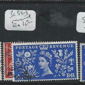 BRITISH P.O. MIDDLE EAST (P0603B) QEII  CANCEL   MUSCAT SG 52-3      VFU