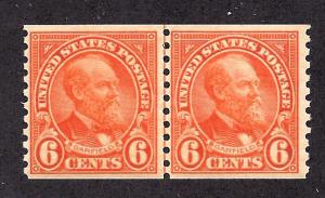 723 Mint,OG,NH... Line Pair... SCV $82.50