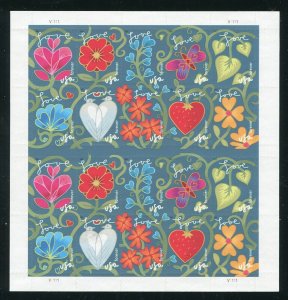 4531 - 4535 Garden of Love Sheet of 20 Forever Stamps MNH