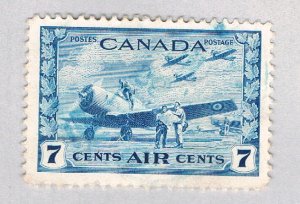 Canada Plane blue 7c 1 (AP128512)