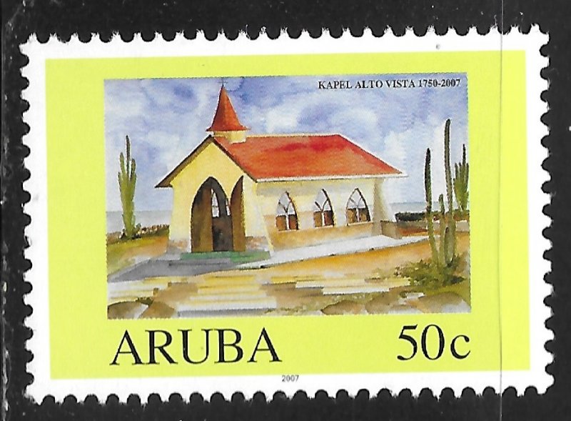 Aruba #311D 50c Alto Vista Church ~ MNH