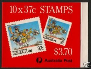 Australia 1063a Leigh Mardon Booklet MNH Living Together, Cartoon, Dog