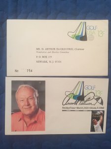 ARNOLD PALMER and Golf FDC