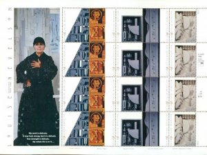 US: 2000 LOUISE NEVELSON - Art; Sheet of 20 Sc 3383a; 33 Cents Values; Sculpture 