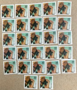 3191o   Celebrate the Century 1990s   27 MNH 33 c Stamps     Cellular Phones