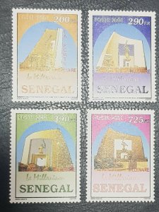 SENEGAL 2001 MILLENAIRE MILLENIUM ARCHITECTURE MONUMENTS RARE MNH