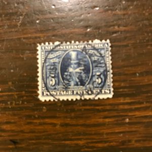 US SC 330 Used - 5¢ Pocahontas (1) - VF/XF