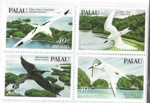 1984   PALAU  -  SG.  52 / 55   BIRDS   -  UNMOUNTED MINT