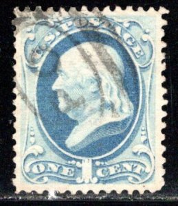United States Scott # 156, used
