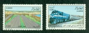 Algeria #858-859  Mint  VF VLH  Scott $4.25