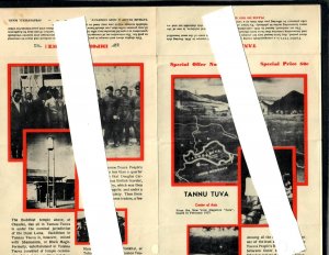 WW  Stamps TANNU TUVA  RARE  Hobby Packet  Animals Scott # 61-70 MH Set 1935