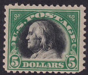 #524 Mint NH, Fine+, Corner clipped (CV $340 - ID45565) - Joseph Luft