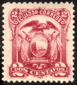 1881, Ecuador 2c, MH, Sc 13