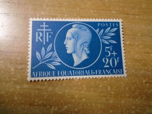 French Equatorial Africa  # B38   no gum