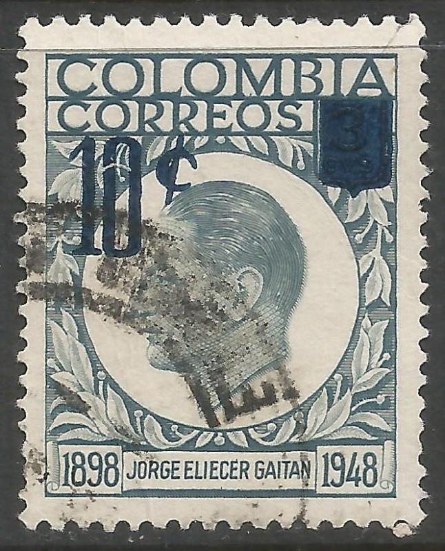 COLOMBIA 698 VFU Z6889-2